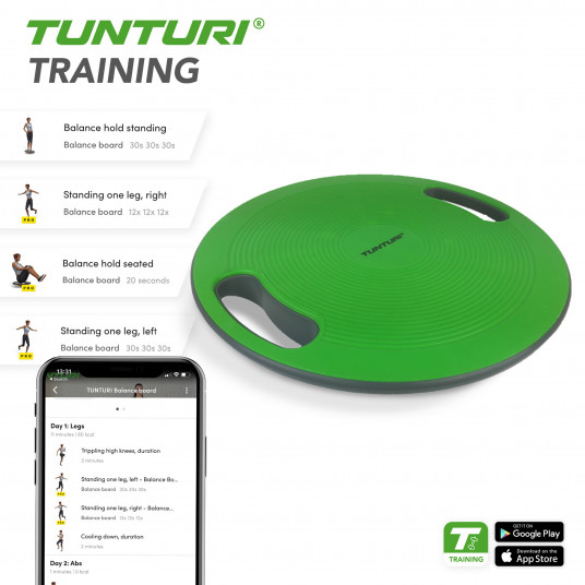 Balance board TUNTURI Balance Board with handles