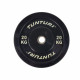 Weight plate TUNTURI Training Bumper Plate, 50 mm, 20 kg