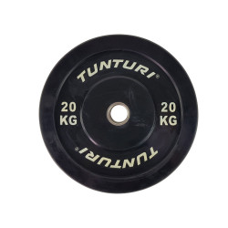 Weight plate TUNTURI Training Bumper Plate, 50 mm, 20 kg