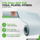 Yoga mat Tunturi Yogamat 8mm, Light Blue