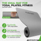 Yoga mat Tunturi Yogamat 8mm, Grey