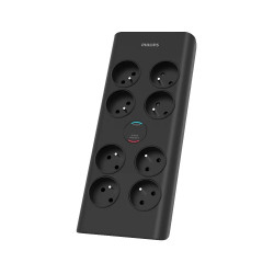 PHILIPS Schuko Extension cord 8 sockets 2m / 16A
