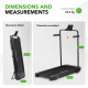 Treadmill TUNTURI Cardio Fit T5 with Bluetooth