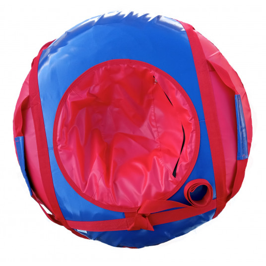 Slidinėjimo ratas SANRO SNOW TUBE 95cm, mėlynai-raudona