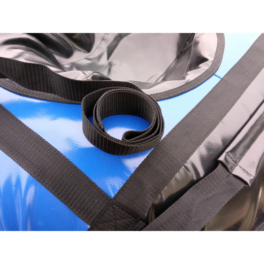 Slidinėjimo ratas SANRO SNOW TUBE 95cm, juodai-mėlyna