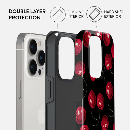 Dėklas Burga iPhone 13 Pro Max Cherrybomb Tough