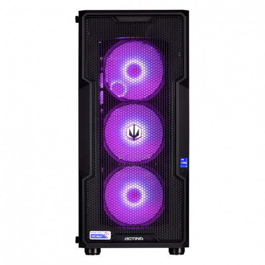 Actina 5901443346043 PC Intel® Core™ i5 i5-14600KF 32 GB DDR4-SDRAM 1 TB SSD AMD Radeon RX 7900 XT „Midi Tower“ Juoda