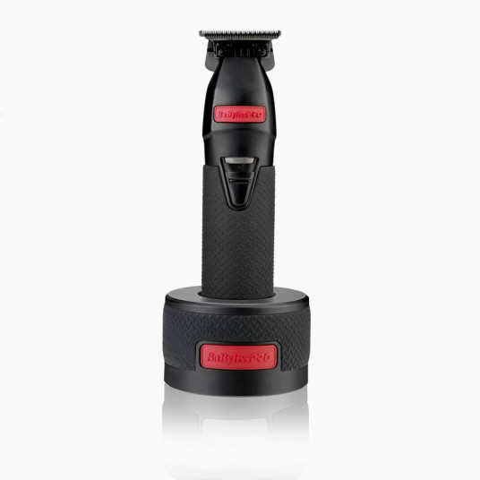 BABYLISS PRO akumuliatorinis trimeris SKELETON BOOST+ juodai raudonas