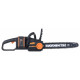 WORX WG385E grandininis pjūklas 40 cm 2x 20V 4,0Ah Juoda, Oranžinė