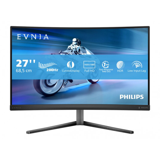 PHILIPS 27M2C5200W/00 27" 1920x1080/16:9/1ms/300cd/m²/ HDMI DisplayPort Headphone out