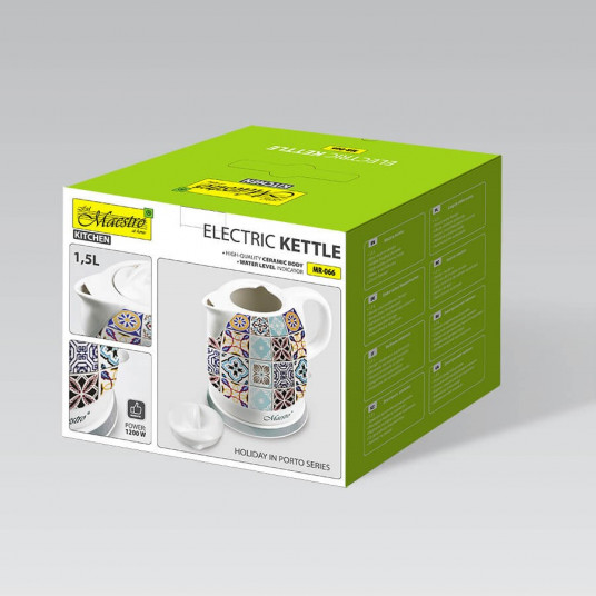 Keraminis elektrinis virdulys MR-066-PORTO MAESTRO