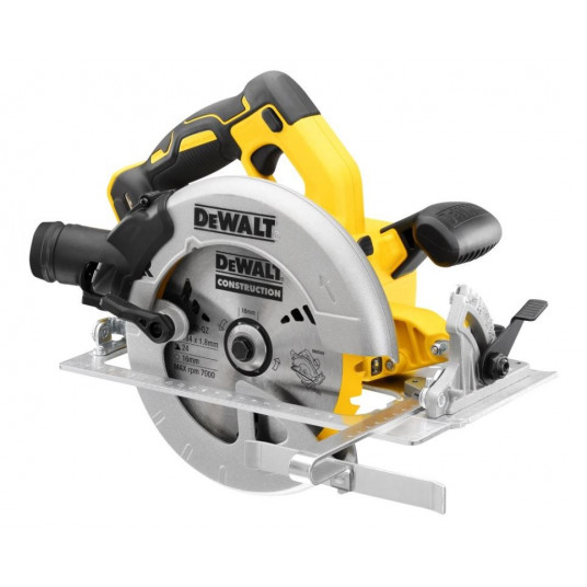 DEWALT DCS570NT-XJ Nešiojamasis diskinis pjūklas 184 mm 18V T-STAK Juoda, Geltona