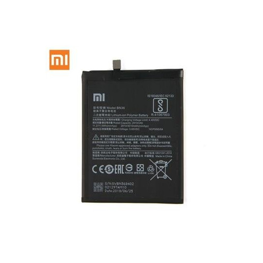 Xiaomi BN36 Original Battery For Xiaomi mi A2 3010 mAh (OEM)