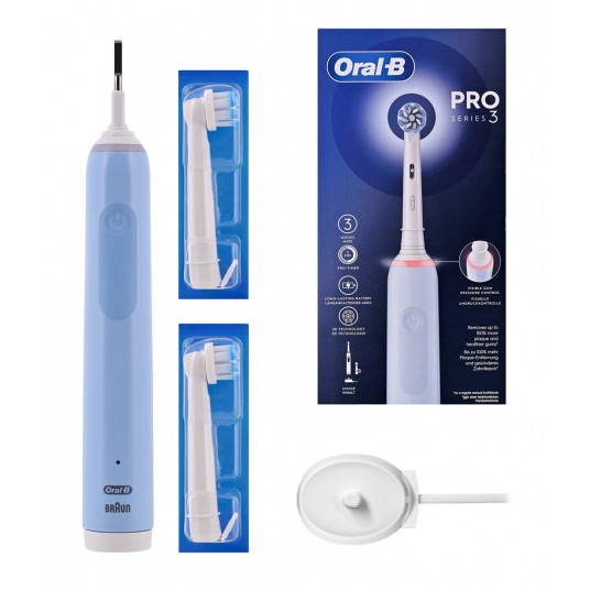 Oral-B Pro Series 3 Blue elektrinis dantų šepetėlis