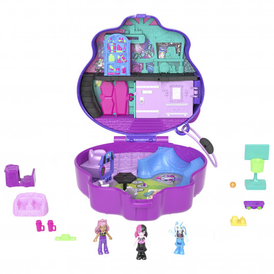 „Polly Pocket“ Monster High tematikos pramogų rinkinys, HVV58