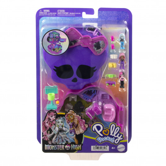 „Polly Pocket“ Monster High tematikos pramogų rinkinys, HVV58