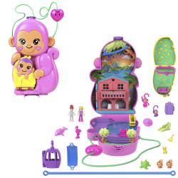 „Polly Pocket“ beždžionėlės pramogų rinkinys