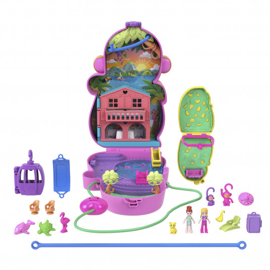 „Polly Pocket“ beždžionėlės pramogų rinkinys