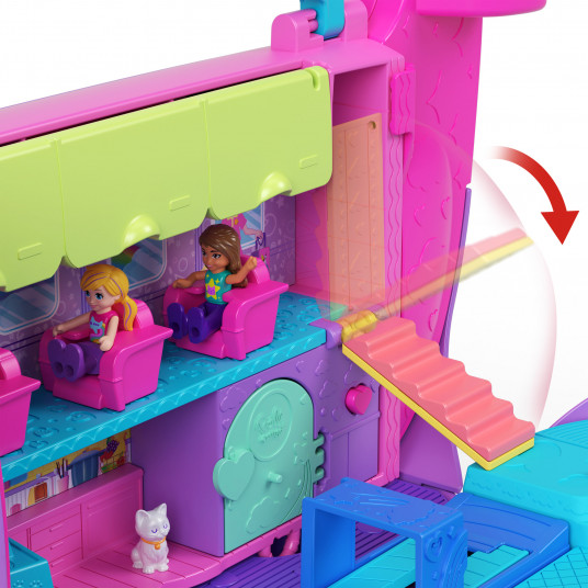 „Polly Pocket“ katinėlio lėktuvo žaidimų rinkinys