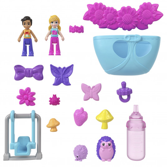 „Polly Pocket“ ežiuko žaidimų rinkinys (JBJ91)