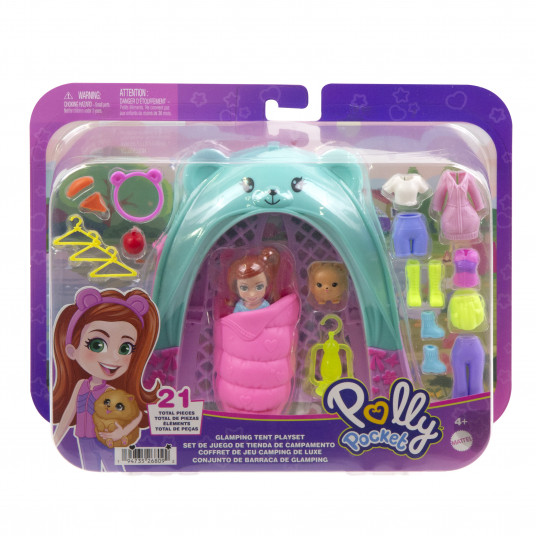„Polly Pocket“ stovyklavimo rinkinys (JCC31)