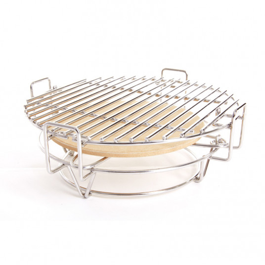 Daugiafunkcinė 2 zonų sistema BIGGRILL Medium 21" (tinka Kamado Bono Žalgiris)