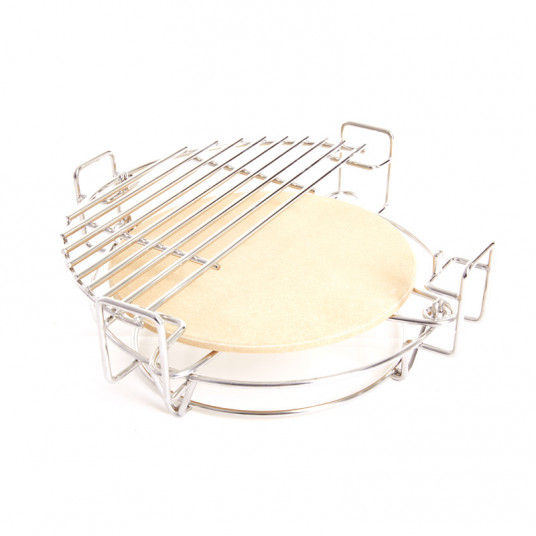 Daugiafunkcinė 2 zonų sistema BIGGRILL Medium 21" (tinka Kamado Bono Žalgiris)