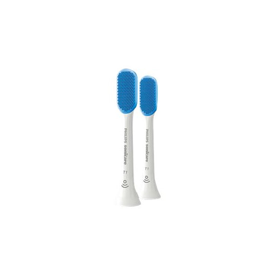Elektriniai dantų šepetėlių antgaliai Philips Sonicare TongueCare+ HX8072/01, balti