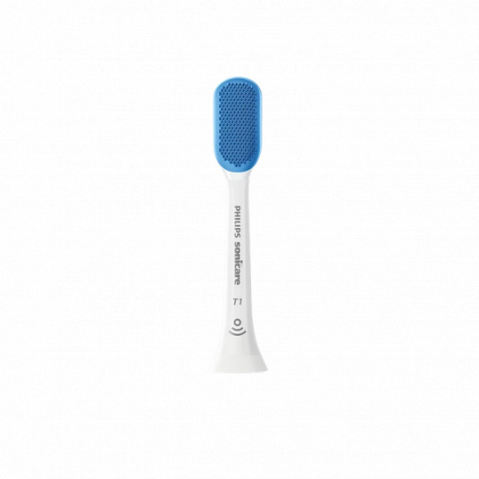 Elektriniai dantų šepetėlių antgaliai Philips Sonicare TongueCare+ HX8072/01, balti