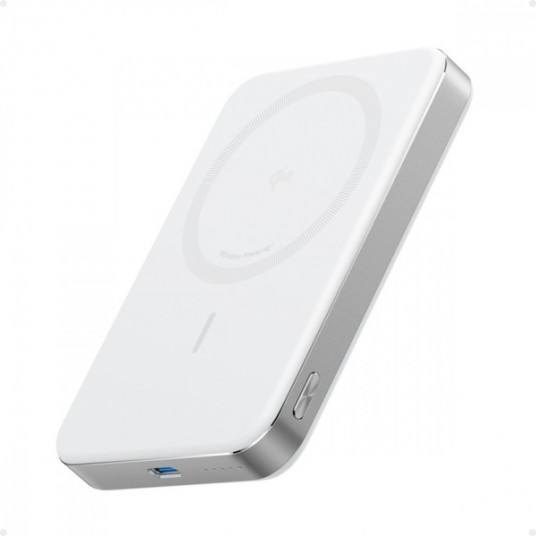 Išorinė baterija Anker MagGo Power Bank (10K, Magnetic Wireless) White