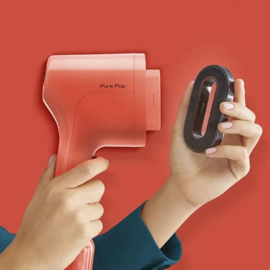Tefal Pure Pop tekstilės garintuvas, raudonas