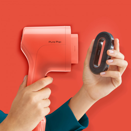 Tefal Pure Pop tekstilės garintuvas, raudonas