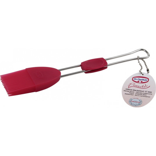 Silikoninis teptukas Dr. Oetker 1928, raudona