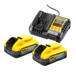DEWALT.DCB1104 ĮKROVIKLIS +2x5.0Ah POWERSTACK DCB1104H2