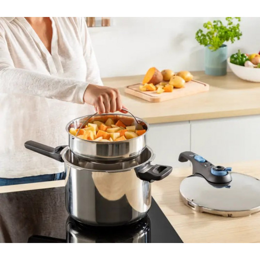 Szybkowar TEFAL Secure Trendy Pressure 6L P2580701
