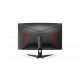 Monitorius AOC | C32G2ZE | 31.5 " | VA | FHD | 16:9 | 1 ms | 300 cd/m² | Black | Headphone out (3.5mm) | HDMI ports quantity 2 | 240 Hz