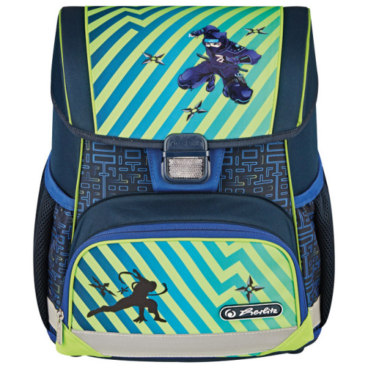 Mokyklinė kuprinė HERLITZ LOOP - Funky Ninja, 50043170