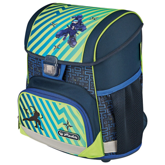 Mokyklinė kuprinė HERLITZ LOOP - Funky Ninja, 50043170