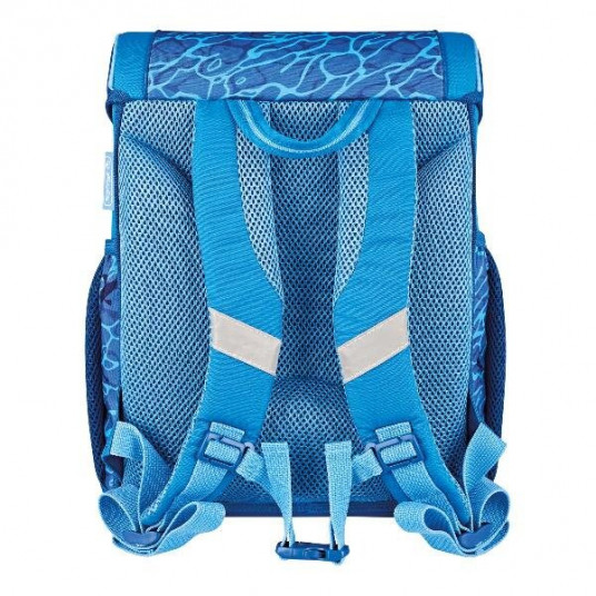 Mokyklinė kuprinės rinkinys HERLITZ LOOP PLUS - Blue Shark, 50043095