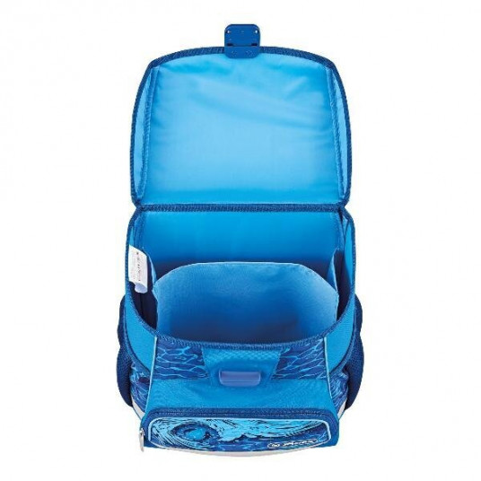 Mokyklinė kuprinės rinkinys HERLITZ LOOP PLUS - Blue Shark, 50043095