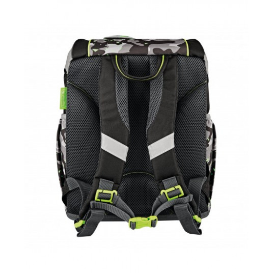 Mokyklinės kuprinės rinkinys HERLITZ ULTRALIGHT PLUS - Camo Dragon, 50043231