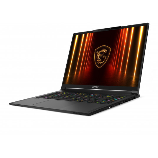 Nešiojamas kompiuteris MSI Stealth 16 AI A2HWGG-029NL, 16 WQXGA, Intel Core Ultra 7, RAM 32GB, 1TB SSD, NVIDIA GeForce RTX 5070, Windows 11 Home, Black 9S7-15F535-029