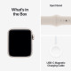 Išmanusis laikrodis Apple Watch SE GPS + Cellular 40mm Starlight Aluminium Case with Starlight Sport Band - M/L MRG13ET/A