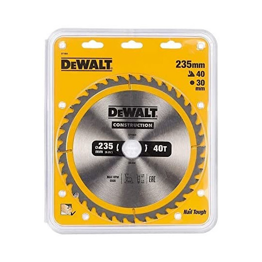 DeWALT ‎DT1955-QZ diskinio pjūklo ašmenys 23,5 cm 1 vnt