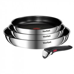 SET INGENIO EMOTION 4 PIECES: FRYPAN 22CM/24CM/28CM+HANDLE