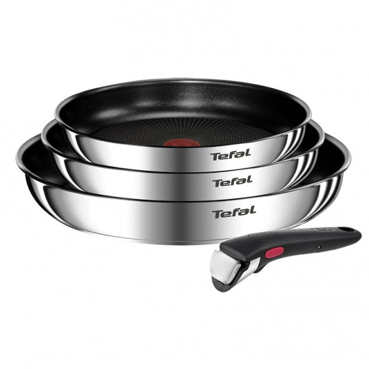 SET INGENIO EMOTION 4 PIECES: FRYPAN 22CM/24CM/28CM+HANDLE