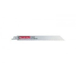 MAKITA BIM RECIPROCATING SAW BLADE 200x0,9mm /5pcs. STEEL, MET. COLOUR. 3-8mm