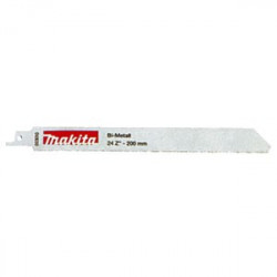 MAKITA BIM RECIPROCATING SAW BLADE 200x0,9mm /5pcs. STEEL, MET. COLOUR. 1.2-3mm