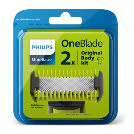 Philips OneBlade QP620/50 Atsarginiai barzdaskutės peiliukai