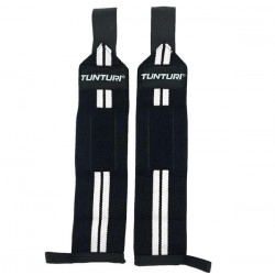 Tunturi Wrist Wraps, White, Pair